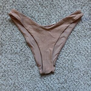 Aerie Nude Cheeky Swim Suit Bottom Size Medium | resort wear | beach | summer